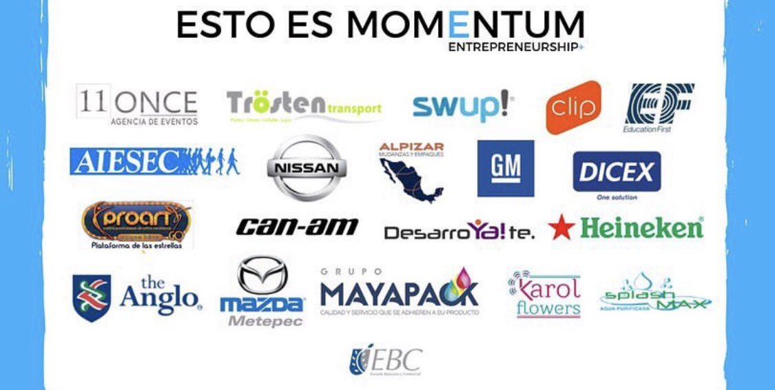 ProartToluca's tweet photo. ¡QUERIDOS AMIGOS! Los invitamos a que vayan a visitarnos en esta gran Expo “MOMENTUM” gracias a los queridos alumnos de EBC Campus Toluca por la increíble invitación! No se la pueden PERDER!! Ya estamos a pocos días!! 🥇🌐💠 

#YoSoyProart 
#ProartToluca 
#FamiliaProart https://t.co/cIN9sb7j03