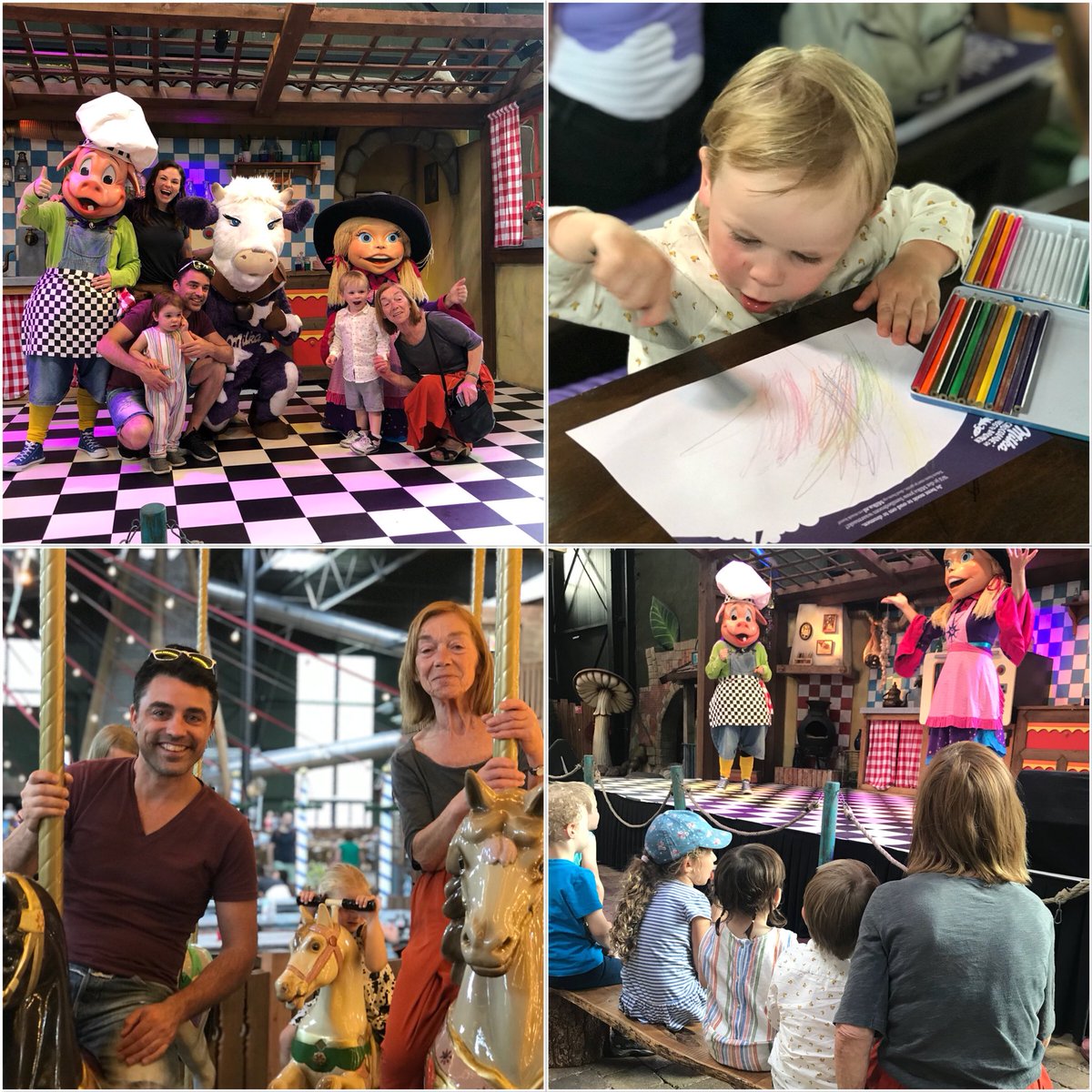 MartinDamen_'s tweet photo. Fantastische familiedag vandaag @Toverland met een @Milka paars tintje https://t.co/dS1YyrUFCo