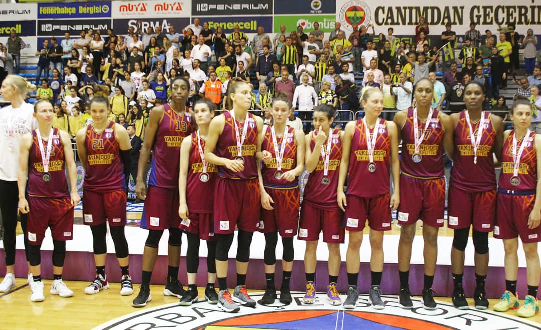 #YakınDoğuÜniversitesi 2017-2018 Türkiye Kadınlar Basketbol Süper Ligi'ni ikincilikle tamamladı. #kbsl #ydümelekleri