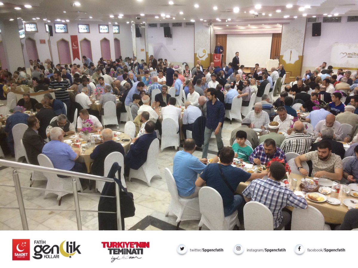 İl Başkanımız Sn. Dr. Abdullah SEVİM Bey'in teşrif ettiği ilçe iftarımız yoğun katılımla gerçekleşti.