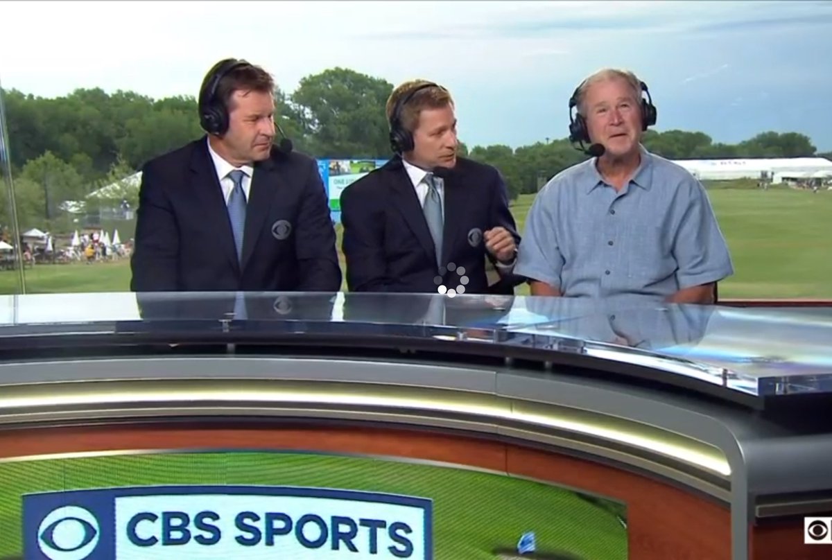 jerryoftheday's tweet photo. "George, come back to us George, you're on TV" #AT&Tbyronnelson #spacing #divotdaily
-->(https://t.co/0AeT1ZggIT)<-- https://t.co/lDuRa9LLi2