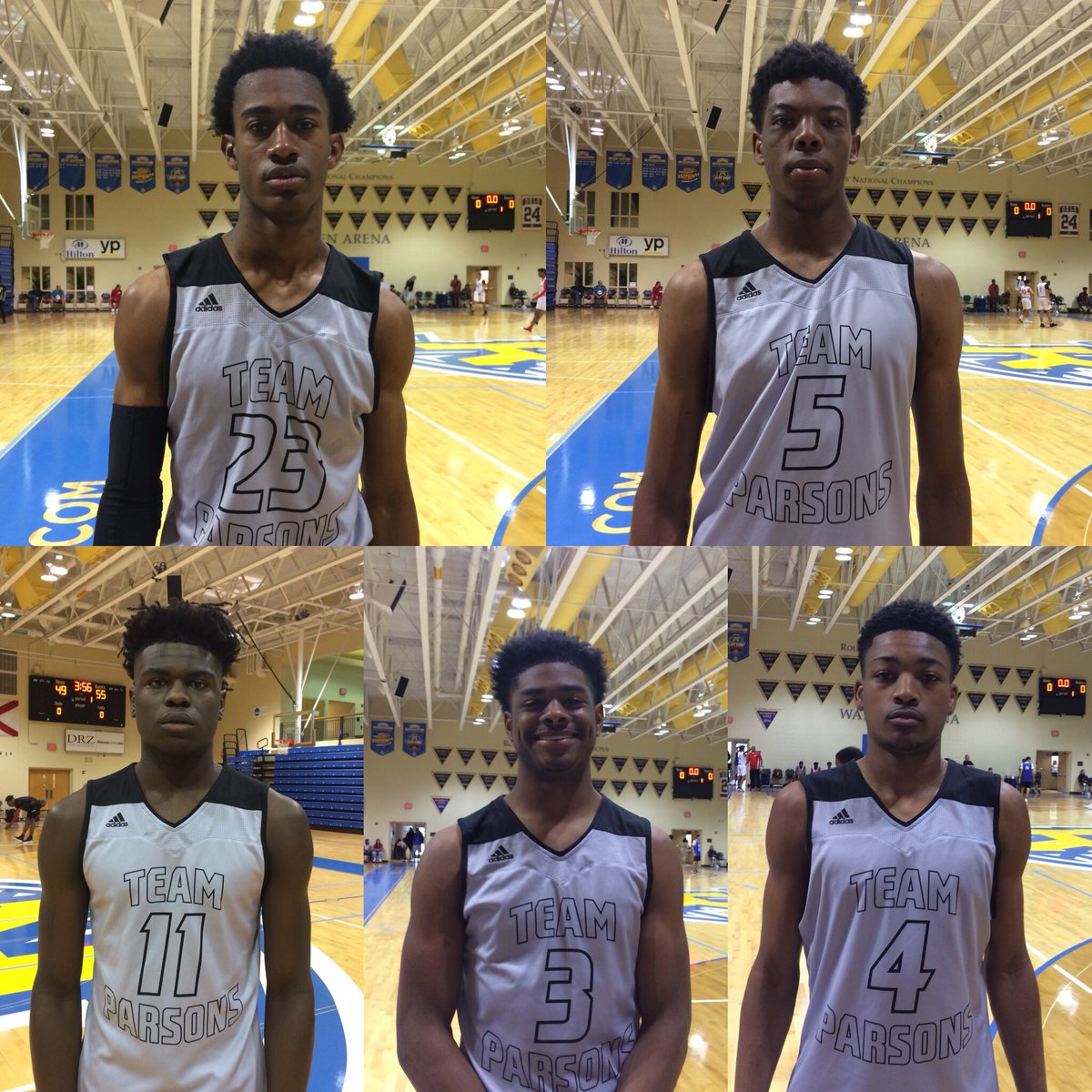 CP25CoachRicks's tweet photo. Team Parsons 2019 Gauntlet had a very balanced attack in 79-50 win over Wellington Wolves at #CP25SpringJam :

6’7” Dakota Rivers - 17p/5r/2b
6’10” Omar Payne - 14p/5r/1b
6’6” Kmani Doughty - 13p/3r
6’1” Xavier Johnson - 12p/3a/2r
6’5” Darin Green - 12p/2a https://t.co/aUJEMU2CGF