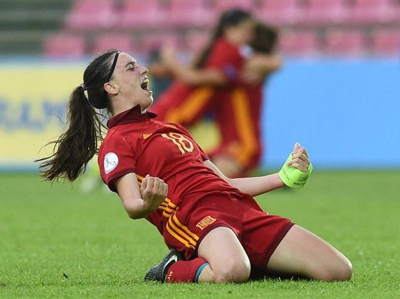 CSD_AEIP's tweet photo. ¡CAMPEONAS DE EUROPA! La @SeFutbol sub-17 logra el entorchado continental tras imponerse a Alemania por 0-2 👏👏 https://t.co/JQX76BaOey