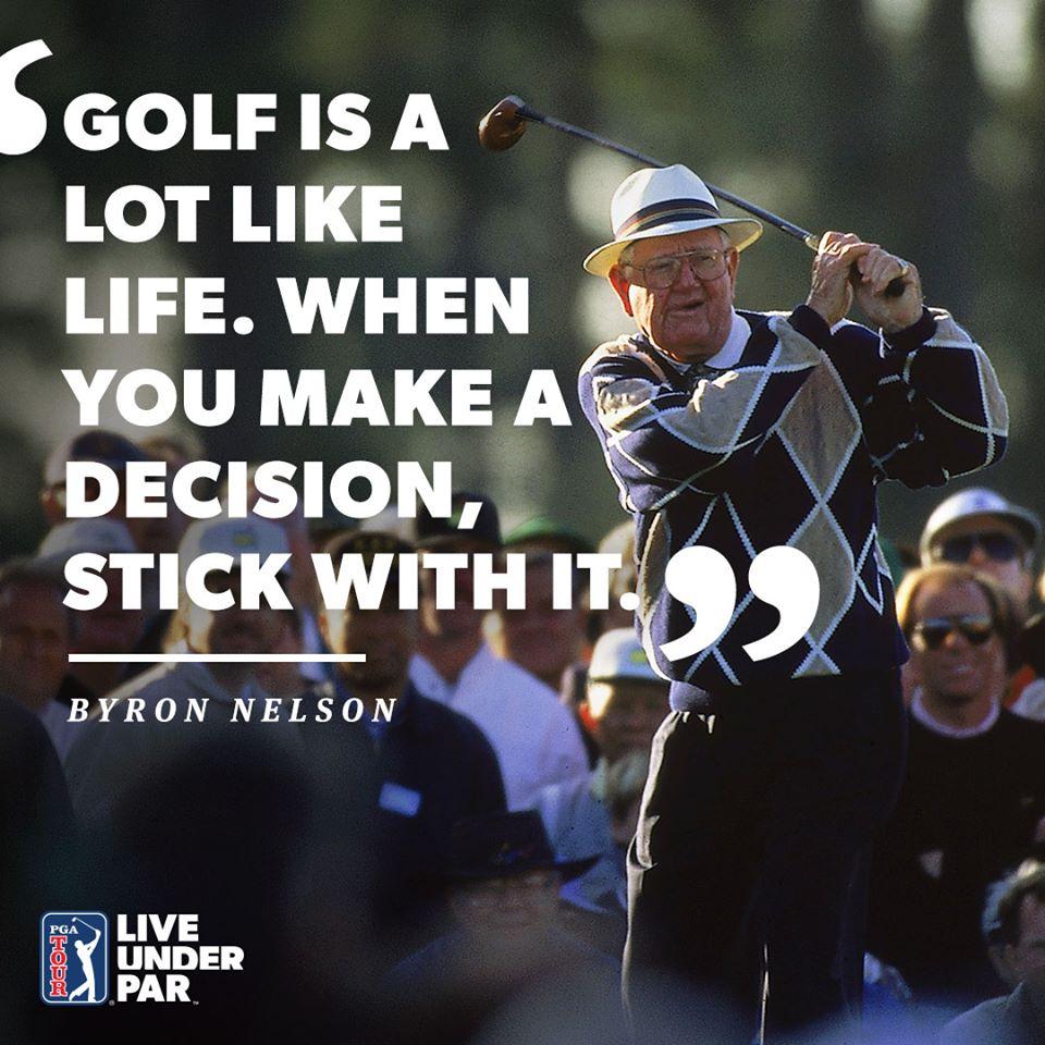 PGATour's tweet photo. Words of wisdom.

#MondayMotivation https://t.co/W47OHczQ26