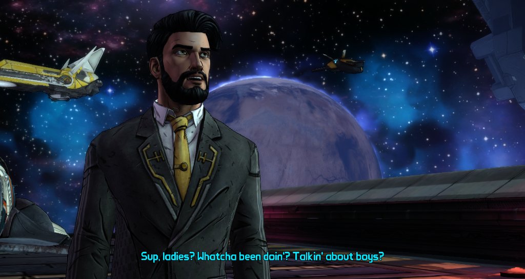 telltalegames's tweet photo. Go into this week with the confidence of Captain talking to Vasquez. #MondayMotivation https://t.co/L1bKtSTPOs