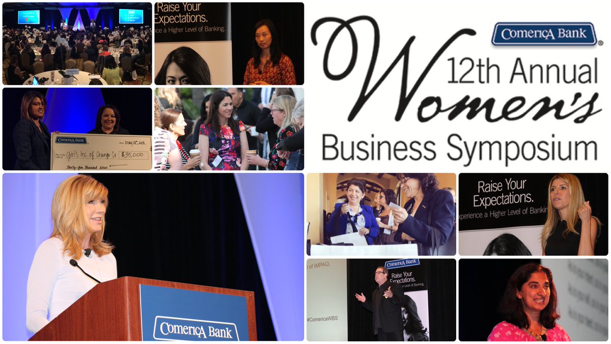 #WomenInBiz joined us in record fashion for our #ComericaWBS in SoCal 
👏👏 to everyone who made this a success, including our inspiring speakers & loyal sponsors @warcobiltrite @buchalterlaw & @vantiv. With your support we awarded $35,000 to @GirlsIncOC 👍#SeeYouNextYear