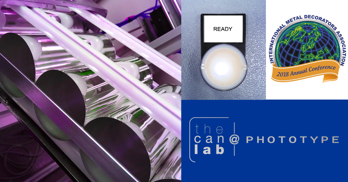 All lined up and ready for the show. See you in Chicago!
 #TheCanLab #PhototypeCo #IMDAconference2018