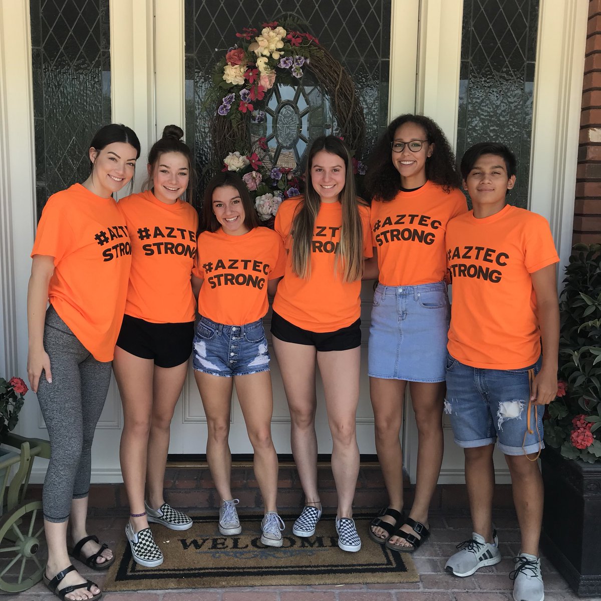 aztec_strong's tweet photo. And our next Aztec Strong Club Council is... Co-Presidents: 
Talia Wise &amp; Meg Horvath 
Vice President: Moy Escobedo 
Secretary: Mia  Lomigora 
Treasure: Sofie Tindall
Social Chair: Caroline Formisano 
Congrats to our new council and we can’t wait to see what you accomplish! https://t.co/LsA9KGQjnX