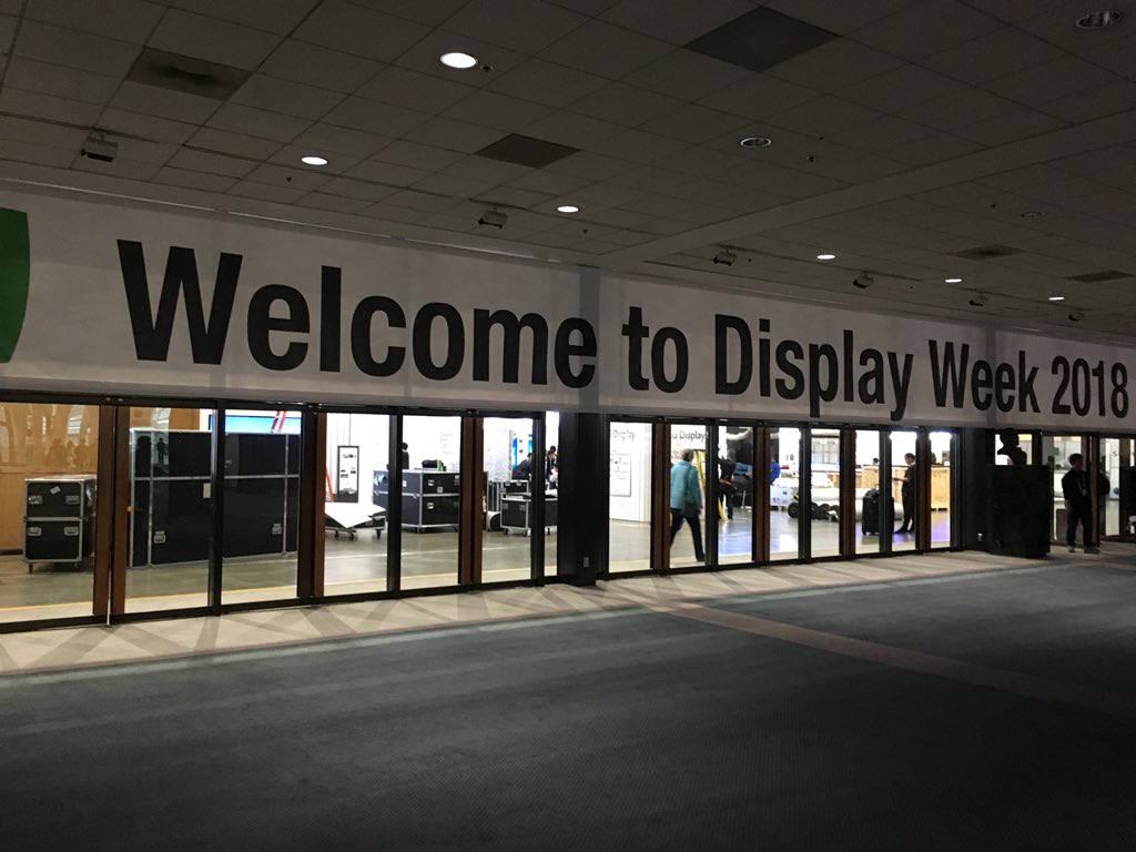 DigitalBlocksIP's tweet image. Greetings from Digital Blocks at SID 2018 in Los Angelos, CA, USA. We will be tweeting on the latest display developments. Stay tune #DisplayWeek18
