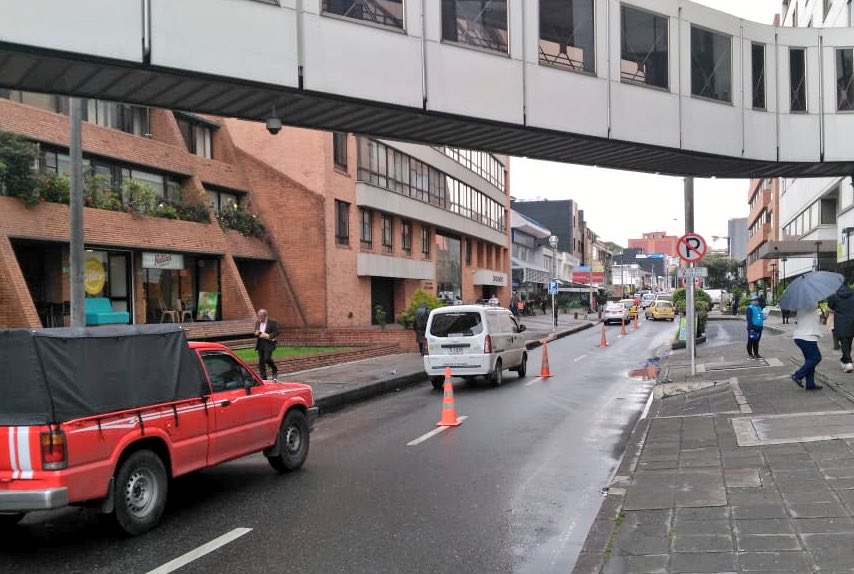 Movilidad Bogotá tweet media