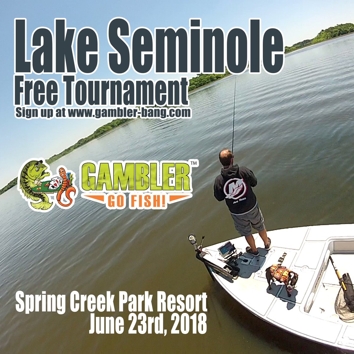 Have you signed up?  It's a free derby on #LakeSeminole!!! Come on out June 23rd -  sign up ow.ly/Lb8f30iXIWd 
#FreeTournament #fishing