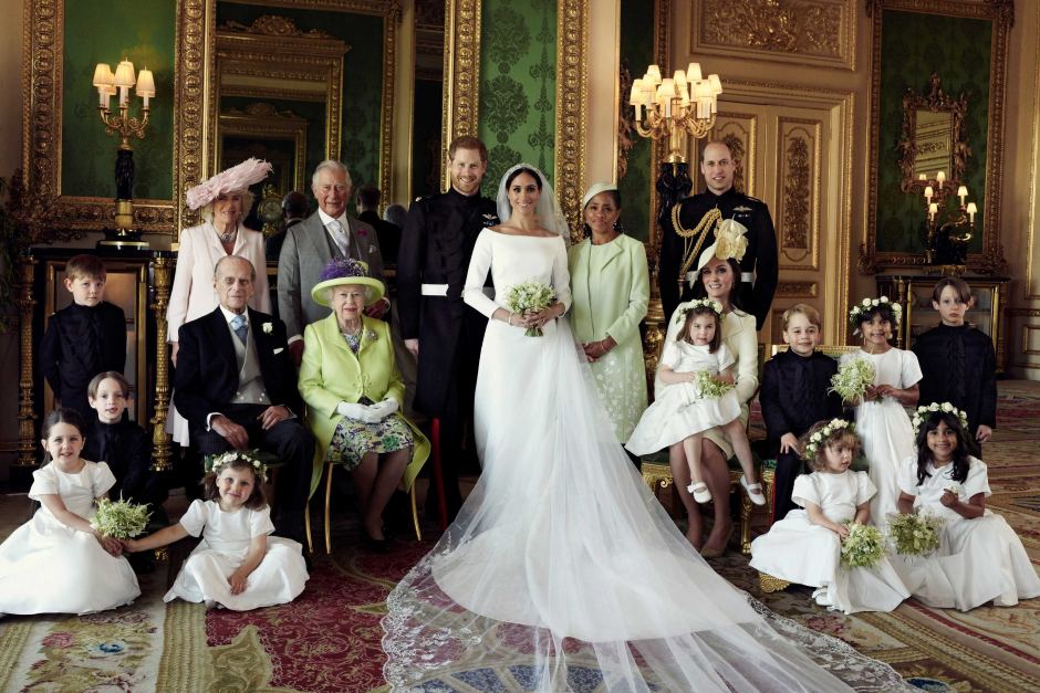 abcnews's tweet photo. Prince Harry and Meghan Markle release 'intimate' official Royal wedding portraits https://t.co/Ljwfs1s2GW (Pic: Reuters) https://t.co/gDzVPtbJ9q