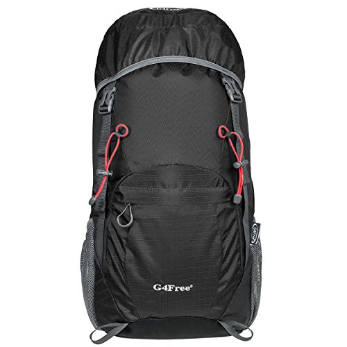 G4Free Large 40L Lightweight Water Resistant Travel Backpack/foldable &amp; Packable Hiking Daypack - goo.gl/fBGo2a