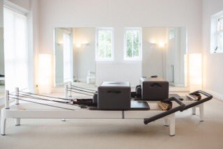 Introducing the reformer. Spring loaded to give more resistance, improving your strength and tone #reformerfun #superstrong #givepilatesago