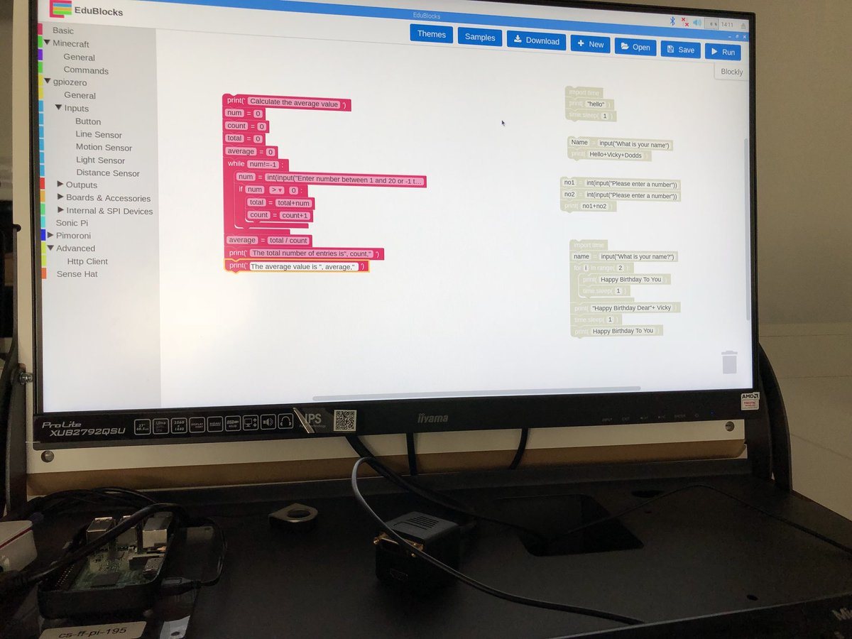 Computing_4Kids's tweet photo. Brilliant session tonight @casnortheast Tyneside hub using Edublocks to transition between scratch and python. Thank you Marty Edwards @learnitcompute Looked at fabulous STEM ideas using enquiry to develop scratch with #nickcook Lovely seeing Mike @TyncanLearning https://t.co/zekeP2aUpY