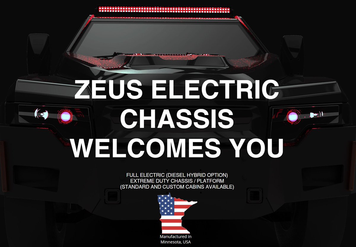 zefenergy's tweet image. Zeus Electric Chassis #MadeInMN are full-electric, medium-duty trucks are set to become the new public utility workhorses at an astonishing operating cost of 11 cents/mi! Bringing the #zeroemission future: zeus-electric-chassis.com #MadeInUSA #EVtruck
