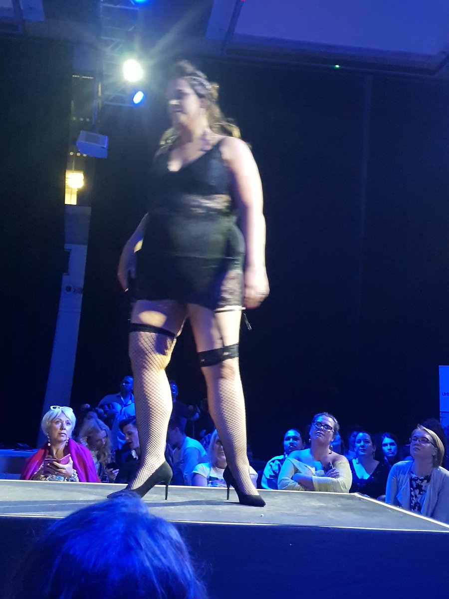 ErinmaBell's tweet photo. Lengerie by Perfect4U at #Manchesterfw in sizes 12 to 32! Lovely curvy ladies. Go girls! https://t.co/xJN2ecHoaz
