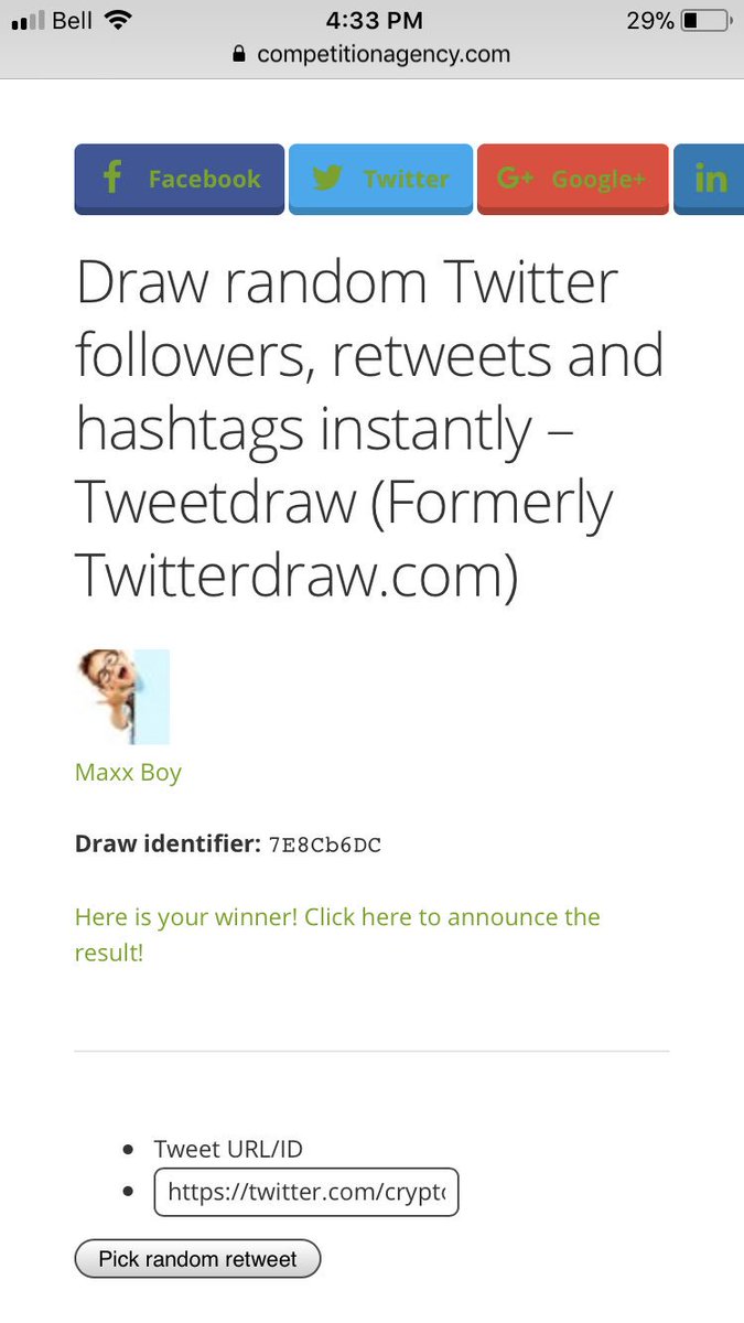 CryptoTubeYT's tweet photo. WINNER!! @MaxxBoy2 🎉🎉 Send me a DM to arrange payment! https://t.co/wEJPiOKPv1