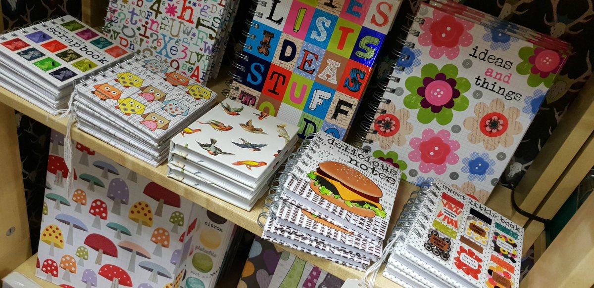 decoratiuk's tweet photo. Great ideas start with a blank page #Harrogatehour - these note books are perfect to jot down the next big business idea #makeanote #notebooks #gatheringthoughts https://t.co/56ynjFDLK0