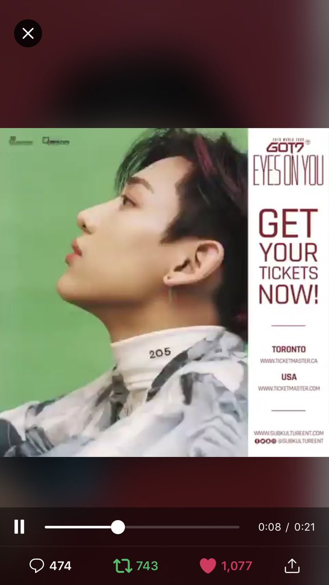 #MyGOT7Soulmate #EYESONYOUinNYC Ayyyy <a href="/BamBam1A/">BamBam</a> wassup my dude 😂😂👋🏻