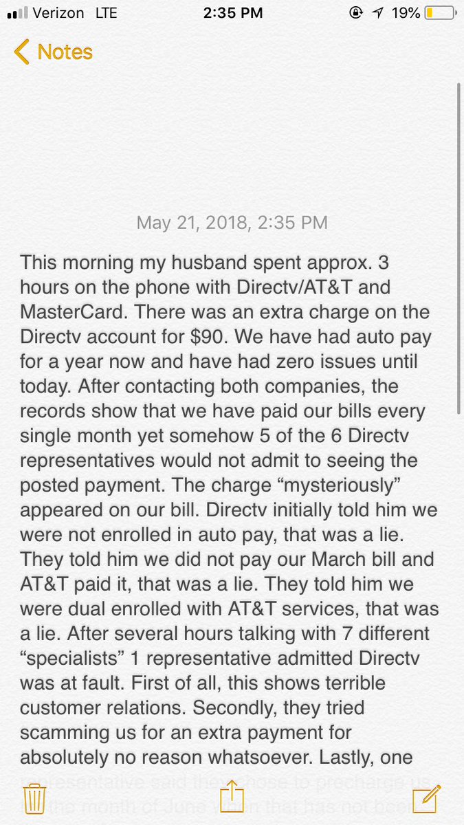 cassievalley's tweet photo. Disappointed in y’all @DIRECTV @ATT https://t.co/ZTjz4kXjW7