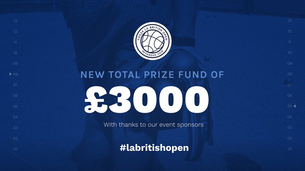 La British Open Pétanque Championships tweet media