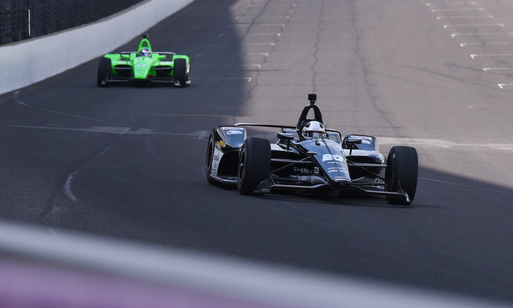 RACERHQ's tweet photo. Robin Miller on the giant-slayer performance by @ECRIndy in #Indy500 qualifying https://t.co/mHrmFSv2it via @racermag https://t.co/N0yuulI6ue