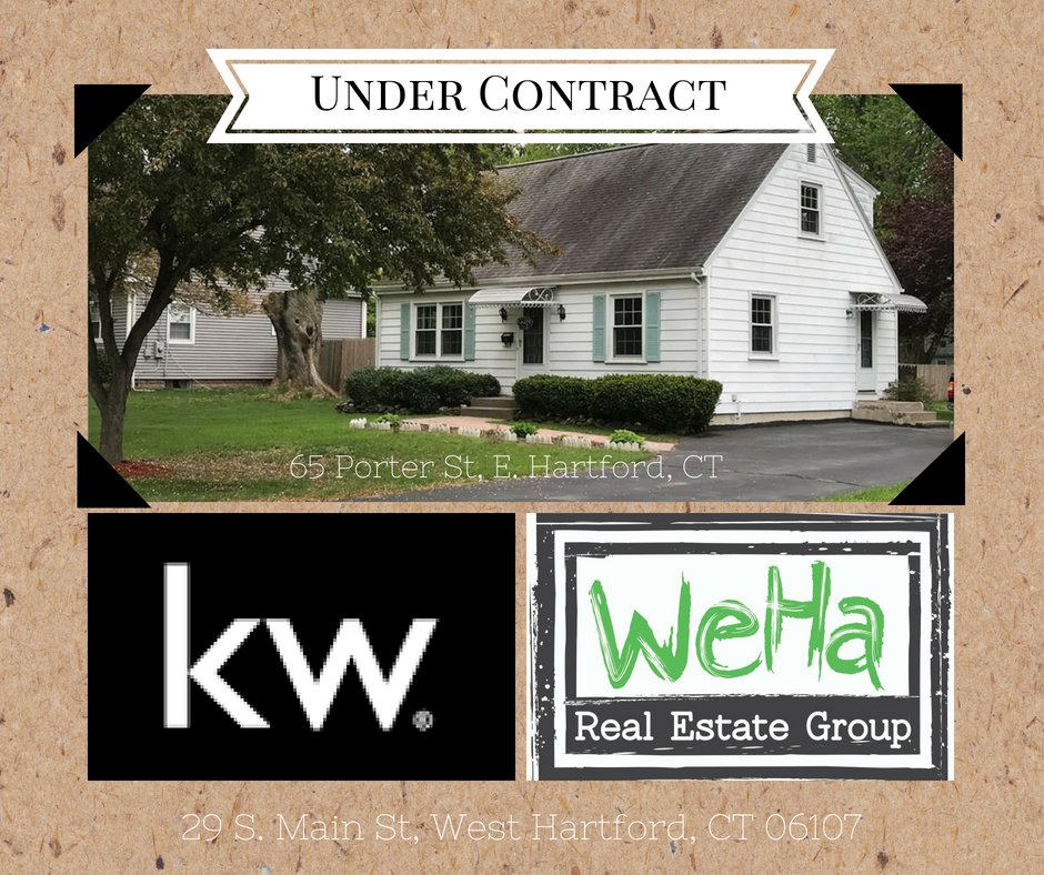 TheWeHaTeam's tweet photo. Congrats to our Buyer for going under contract on the purchase of their new home!  #homesforsale #weharealestategroup #kellerwilliams #cthomes #realestate #buyers https://t.co/ZG3s1uFSuN