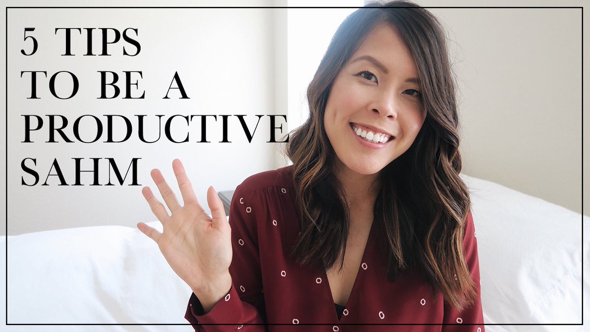 How To Be A Great #SAHM - 5 Tips To Be Productive! bit.ly/2kdpzyf