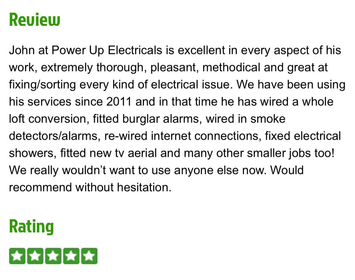 powerup_up's tweet photo. What a nice review from one of are valued customers https://t.co/YiVW6LDeJY