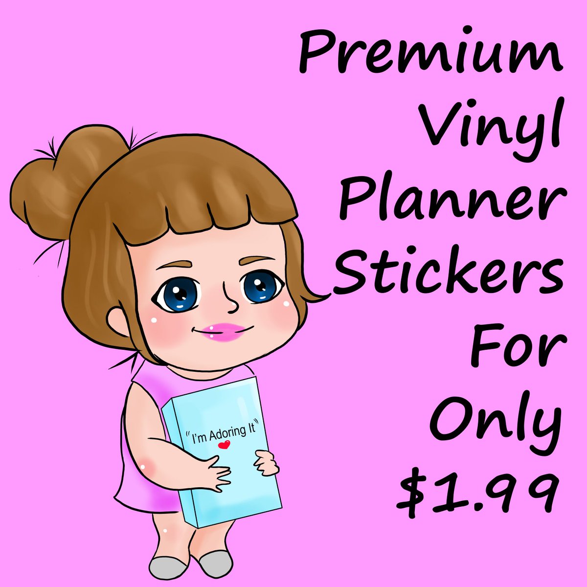 SunFunStickers's tweet photo. Premium Hand Drawn Vinyl Planner Stickers For Only $1.99. Big Sale of premium quality stickers. Stickers made using water soluble ink that is certified for use in hospitals &amp; schools. Stickers are scratch &amp; fade resistant compared to most other stickers. Ultra thin stickers. https://t.co/clOHP8bXLg