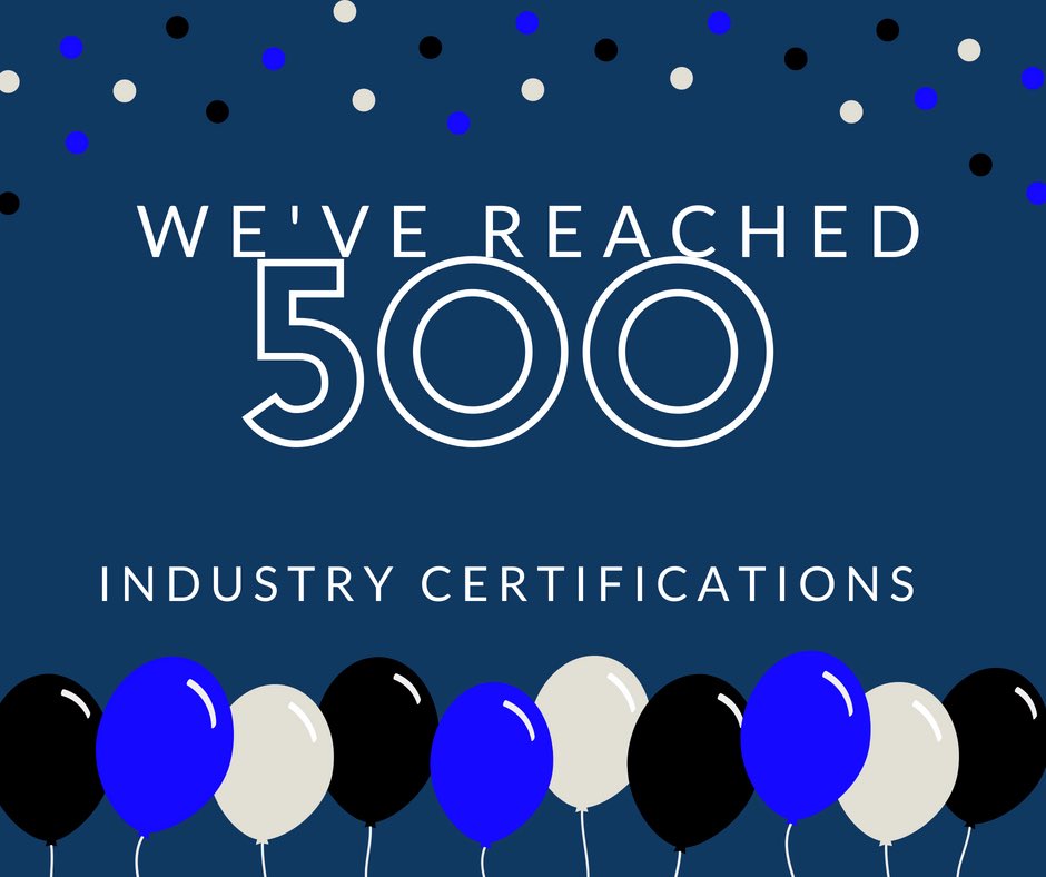 AprilAllison16's tweet image. 👏🏻👏🏻 Shoutout to @NisdCTE @ByronNelsonHigh Students! #Skilled #Credentialed #Ready