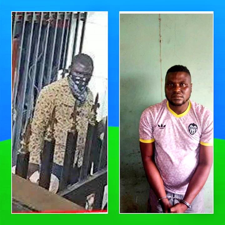 PoliceNG_News's tweet photo. Two arrested ringleaders of Offa bank robbery declared wanted via https://t.co/JAr0sZvrqH |
Micheal Adikwu, Benue State indigene, 2012 dismissed Police CPL.
Kunle Ogunleye aka Arrow, Kwara State indigene.
Total of 22 suspects arrested by @PoliceNG.
#IGPIdris #PrayForOffa #EndSARS https://t.co/aPlbwBHwFw