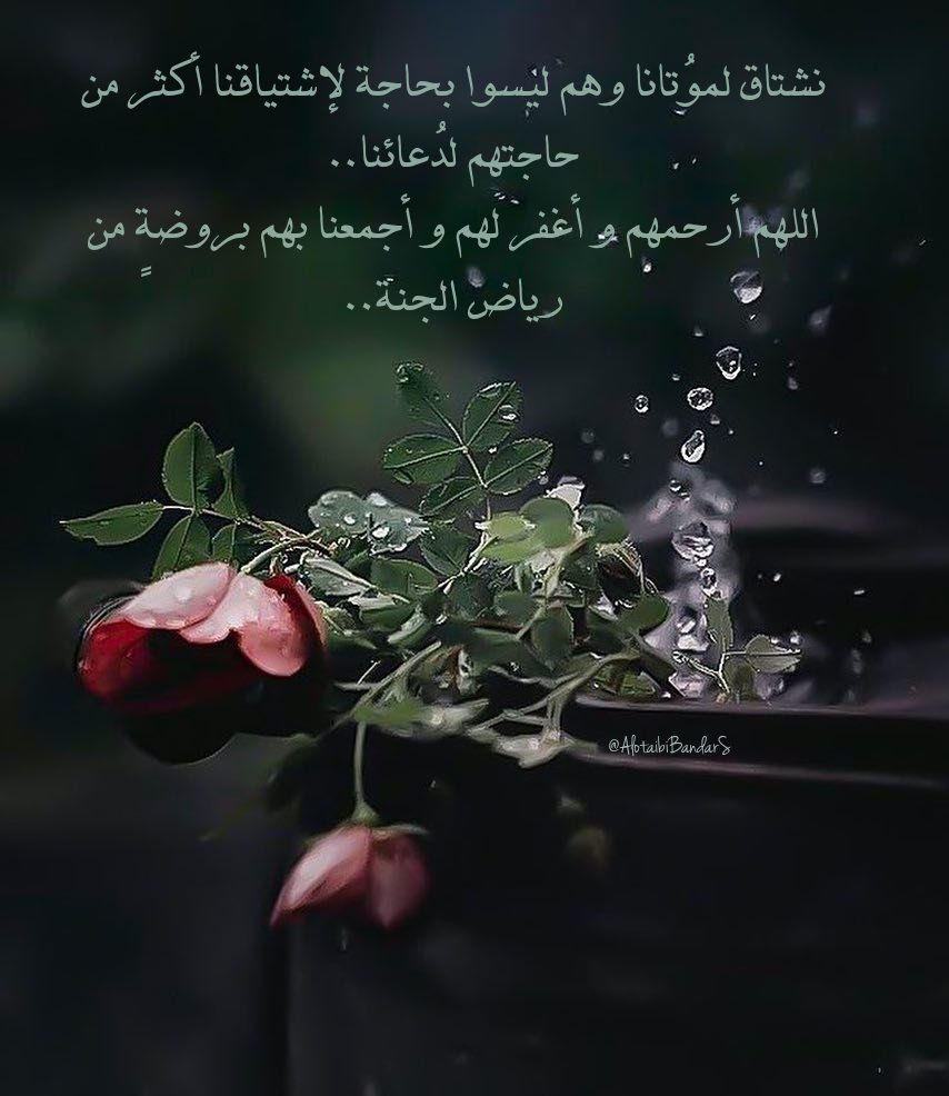 #ساعة_استجابة #الجمعه #دعاء_للاموات #يوم_الجمعه
نشتاق لموُتانا وهم ليسوا بحاجة لإشتياقنا أكثر من حاجتهم لدُعائنا ، اللهم أرحمهم و أغفر لهم و أجمعنا بهم بروضةٍ من رياض الجنة..
<a href="/misferalassaf/">صدقة جارية للمرحوم مسفر العتيبي</a> <a href="/mosem01/">صدقة جاريه للمرحوم موسم بن عساف العتيبي</a> <a href="/aishahzwairi/">صدقةعن عايشة القثامي</a> <a href="/19Munerah/">صدقة جارية للمرحومة منيره العتيبي</a> @amtiurkyy11 <a href="/haifa2322/">صدقه لـ بدرا وفيحان وهيفاء وريم العبوّد وهيا حسين</a>