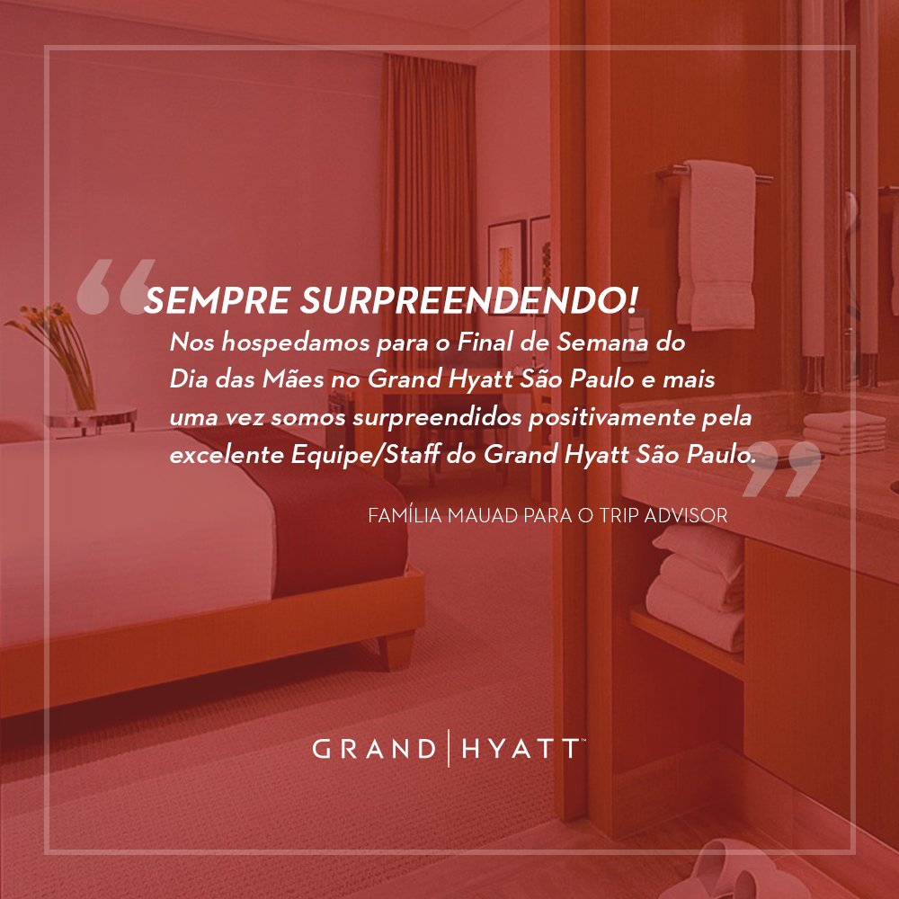 Grand Hyatt SãoPaulo tweet media