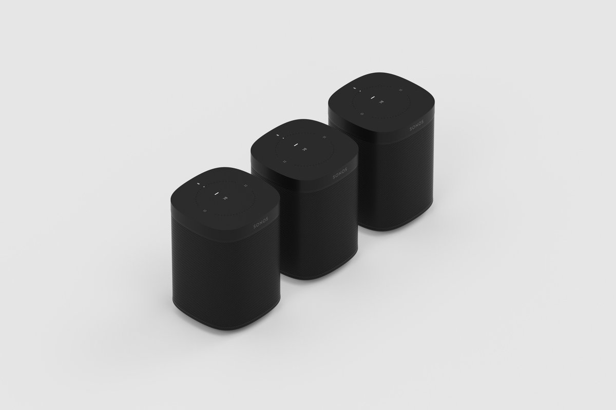 Sonos's tweet photo. Introducing Speaker sets: The easiest way to get more sound throughout your home. https://t.co/qLfVS2HJp1 https://t.co/2uZLuDK97O