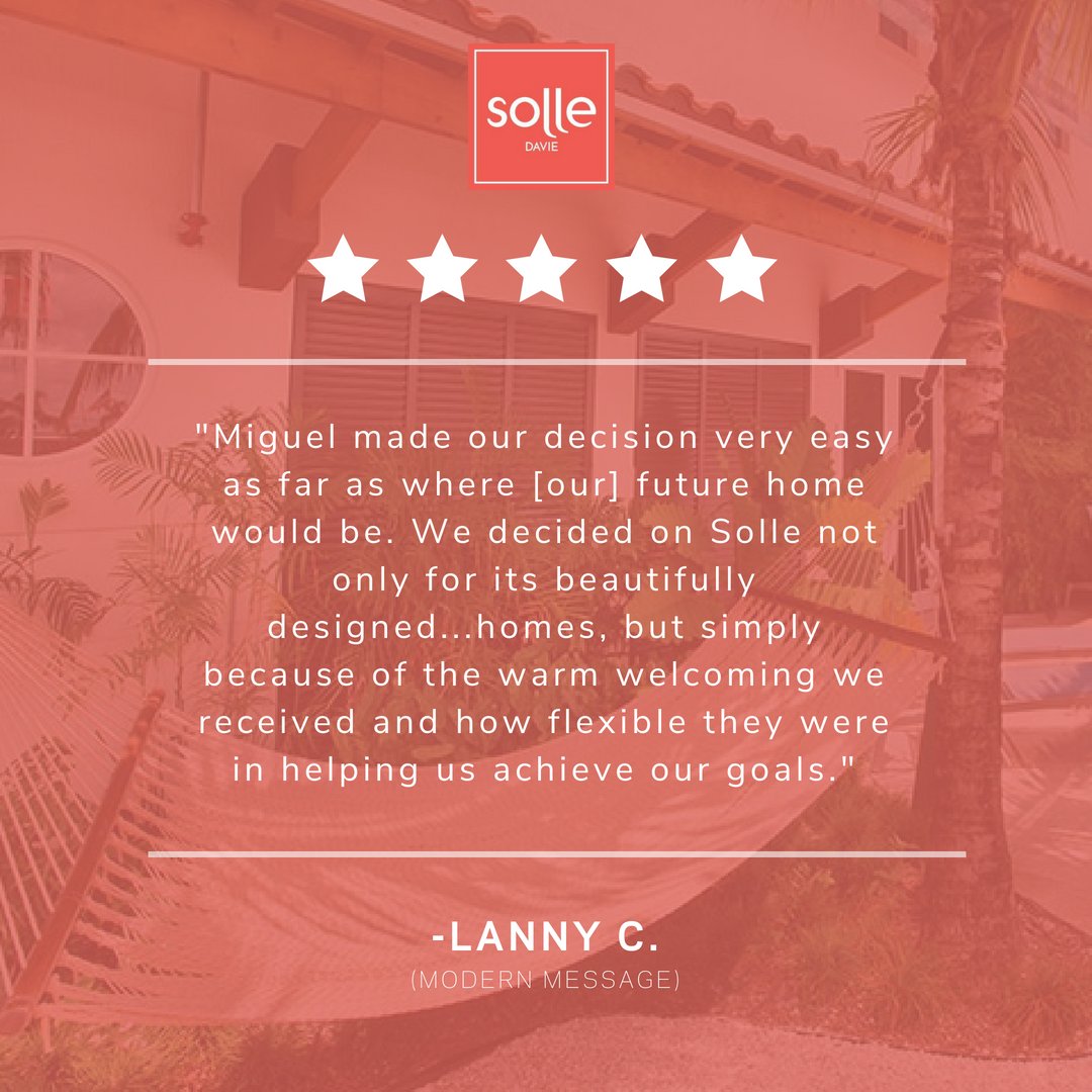 SolleDavie's tweet photo. It's great to hear that we were able to make your choice so effortless! Thanks for the great five-star review, Lanny! https://t.co/5YRjQxmA57