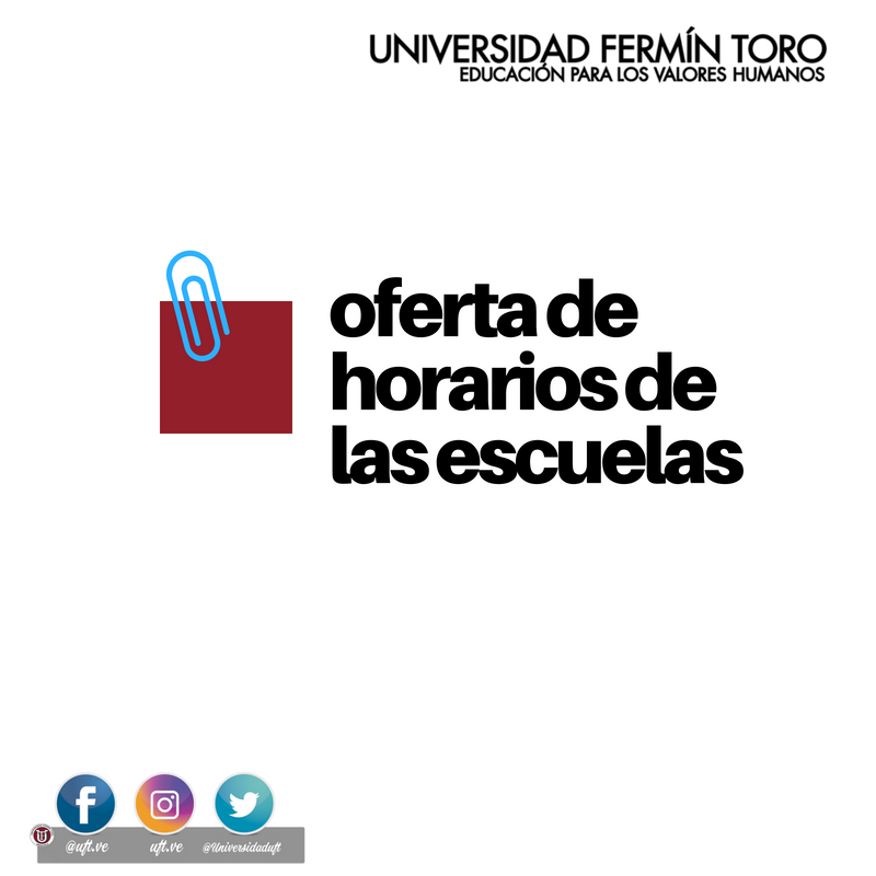 uft_ve's tweet photo. :::::::LOS HORARIOS carreras semestrales:::::::
----> https://t.co/Cjk1ZRqIlw <----
#pregrado 
#Online 
#SAIA
 #Ingeniería 
#Licenciaturas 
#UFT 
#Comparte https://t.co/Tp6XNYO5vN