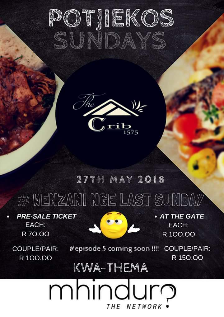 TheCrib1575's tweet photo. #TheCrib1575 #PotjiekosSundays #27May https://t.co/wOzL1Ki9Ze