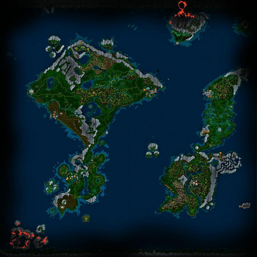 Oklabsoft's tweet photo. Working on a new map for Lurking 2 generated from a 900*900 tile map got me like... FU photoshop... https://t.co/nem65pKpac