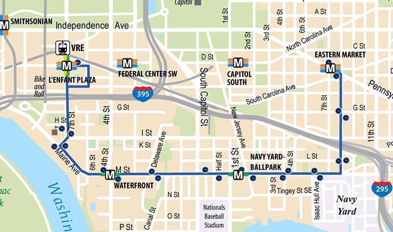 TheSouthwester's tweet photo. IT’S OFFICIAL! @DCCirculator is coming back to #SWDC after being gone 5+ years. Route begins Sunday, June 29th. https://t.co/QDut8z6ytE