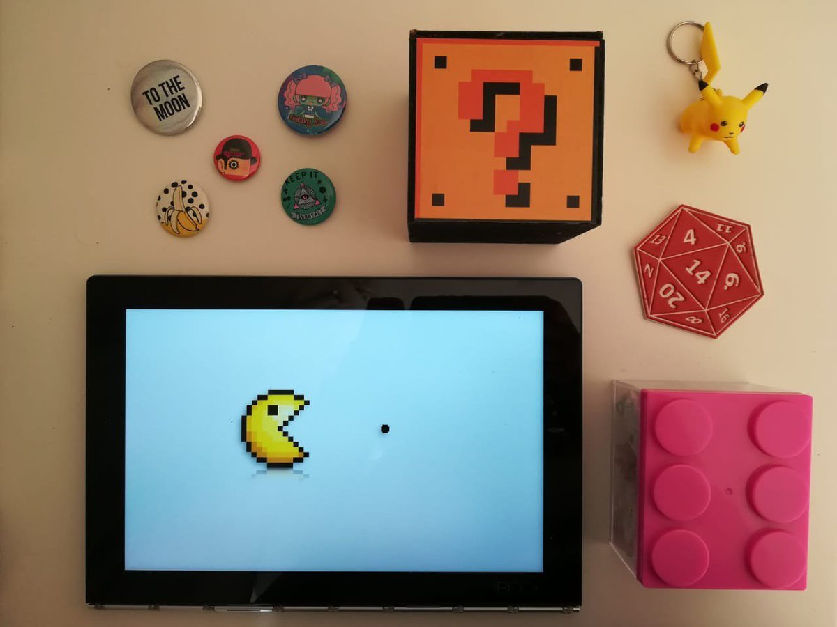 madpixgs's tweet image. Games + decoração = a combinação perfeita! ☺️

#indiegame #octodash #madpix #game #flatlay #nerd