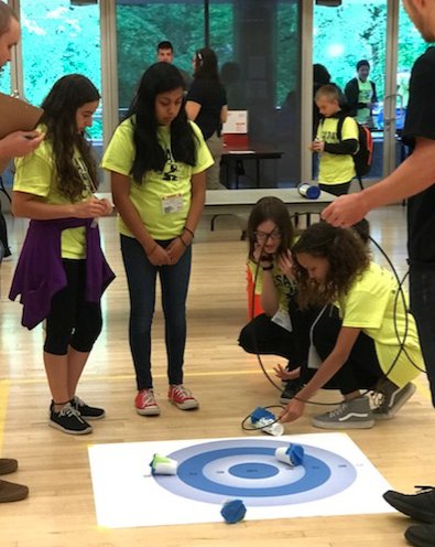 nc12Schools's tweet photo. Students from Alder Creek &amp; Rowe MS participated in Math Engineering Science Achievement (MESA) Day @ PSU. MESA's goal is promoting interest in STEM fields with underrepresented students. Looks like fun--well done, students!! 🎓🎓🔬🖥️📐 https://t.co/4JCTyk2Wwl
