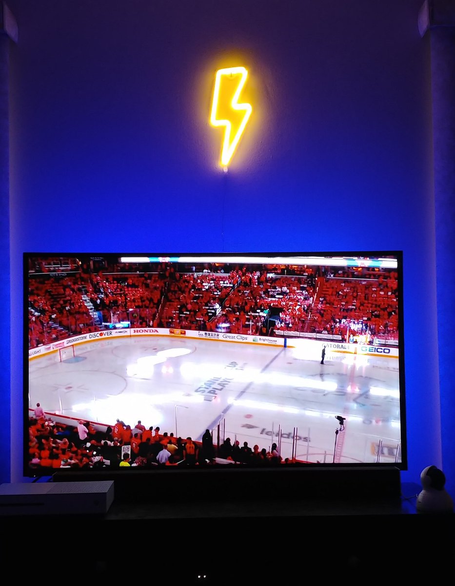 dwhite1060's tweet photo. @TBLightning On our Bolts TV. https://t.co/DFV18KtJaI
