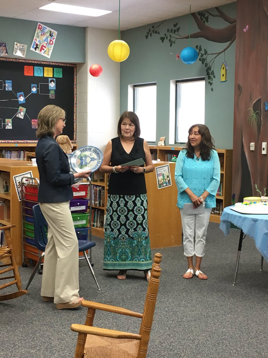 NISDSteubing's tweet photo. We celebrated the retirement of these wonderful #SteubingInspired educator. Thank you to Rosie Young, Janet Griffin, Teri Coy, and Suzanne Jaimes for their service and dedication #NISDInspired @Steubing_PTA @NISD https://t.co/RQR9i41sWv