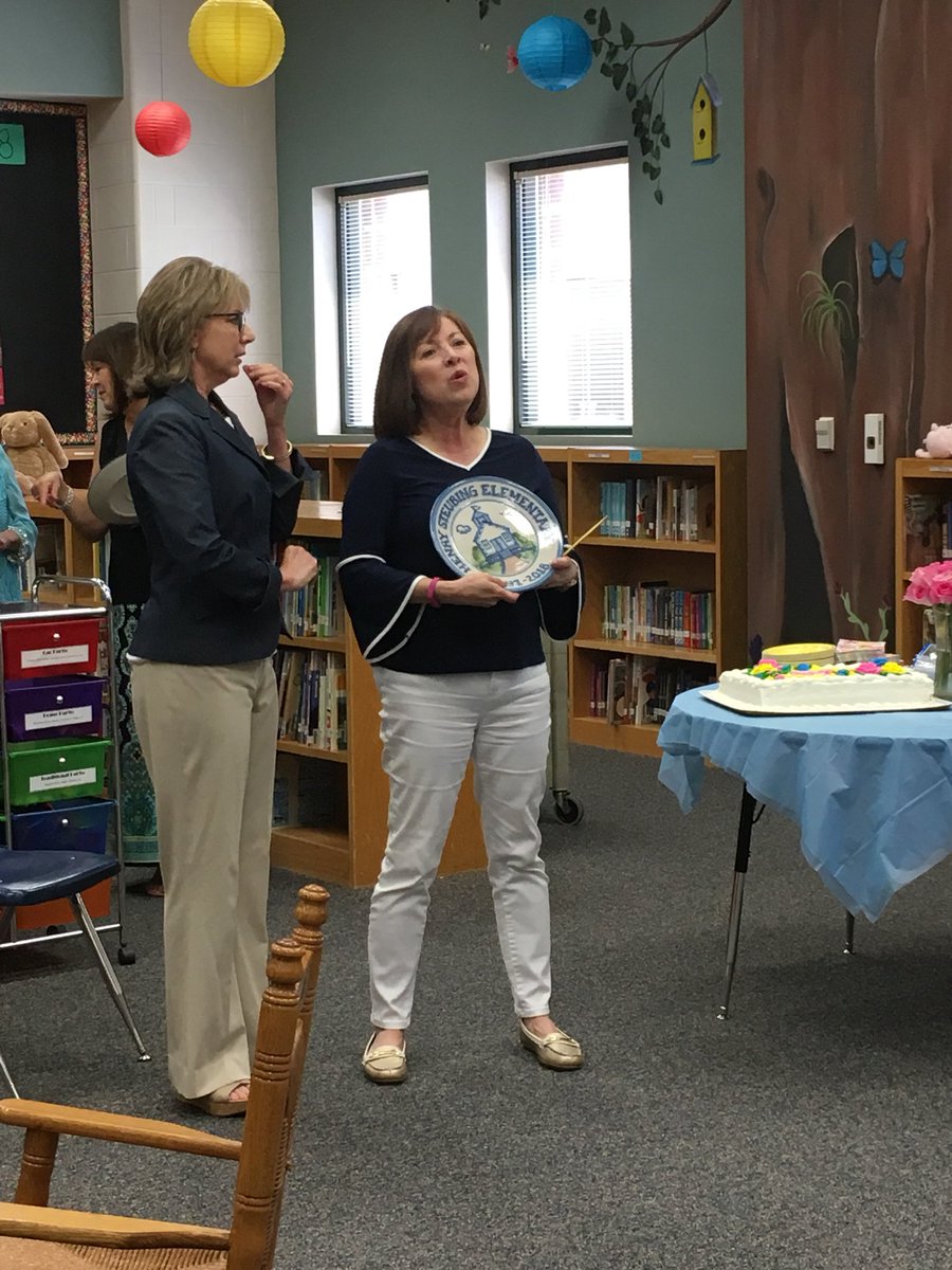 NISDSteubing's tweet photo. We celebrated the retirement of these wonderful #SteubingInspired educator. Thank you to Rosie Young, Janet Griffin, Teri Coy, and Suzanne Jaimes for their service and dedication #NISDInspired @Steubing_PTA @NISD https://t.co/RQR9i41sWv