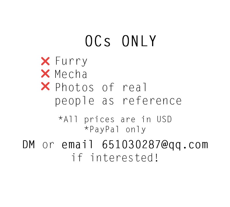 正式地跑来推要饭..x Taking OC commissions for a while, please DM or email me if interested! 