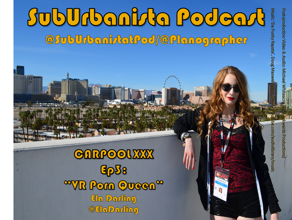 Planographer's tweet photo. A #Pornucopia of #CarpoolXXX #Porn #Perfomers as a #Migrant #Community #podcasts &amp; #vodcasts coming out in the coming month or so on @SubUrbanistaPod and @urbanpodcasts. @drtonymatthews @DallasRogers101 @DrNatOsborne @CityByrne @elizabethjt666 #LasVegas #LosAngeles #AVN2017 https://t.co/c70cq3oUEa