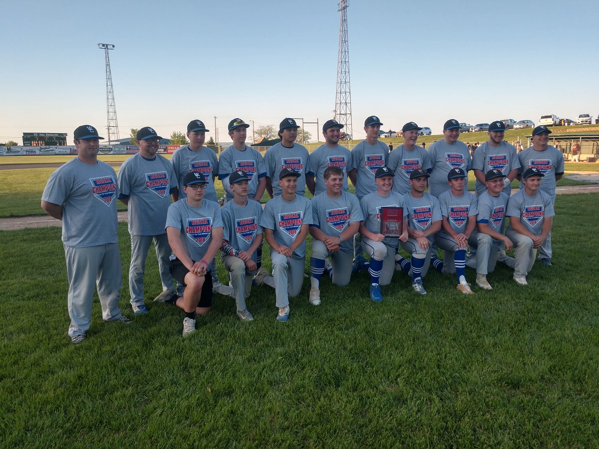 Baseballrulesww's tweet image. Winner-Colome Royals are your Region 4B champions with a 4-1 victory over Platte.  See you at the birdcage!!
