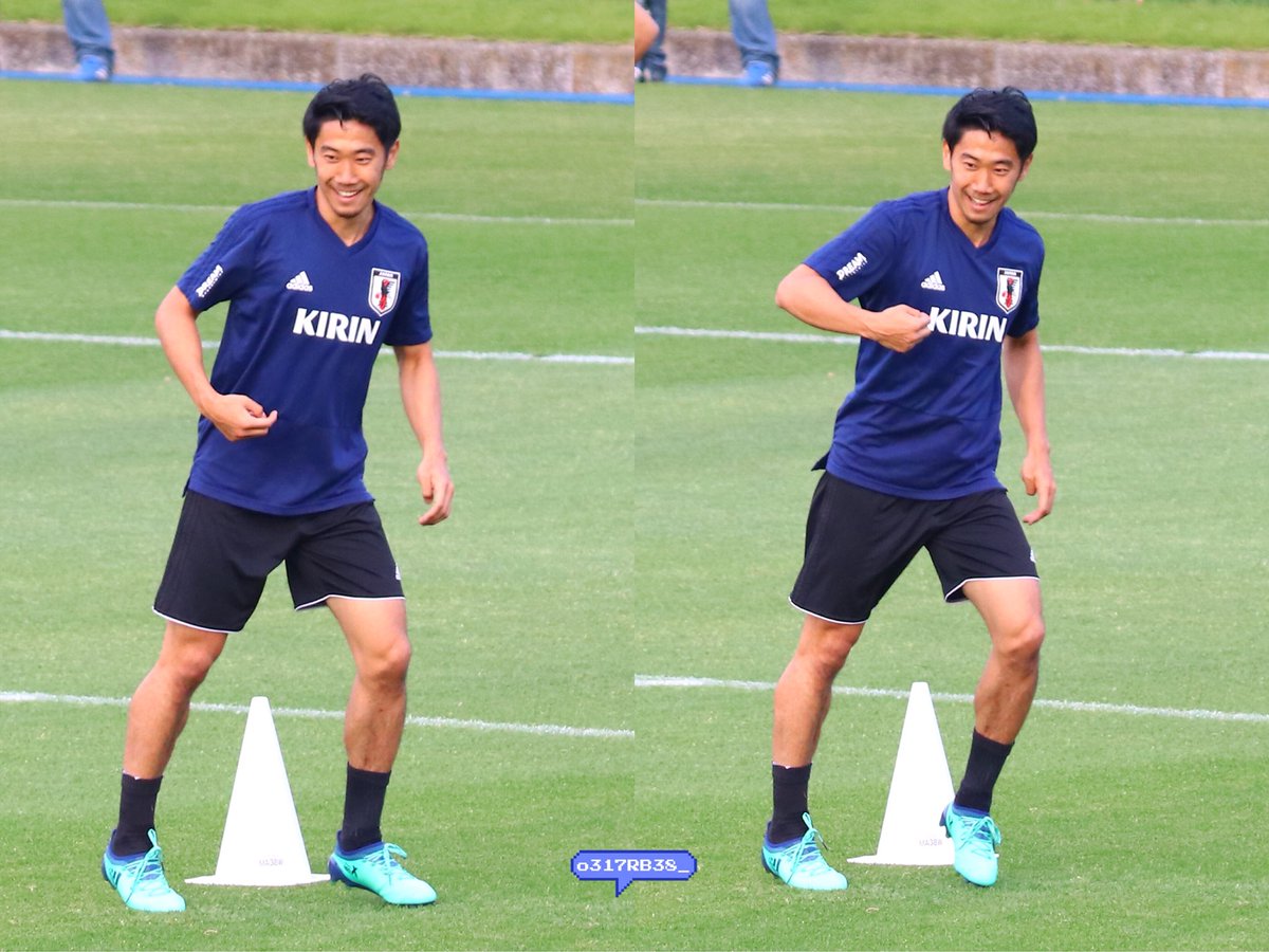 ａ ｍｉ ニコニコしててかわいいなあ S Kagawa0317 香川真司